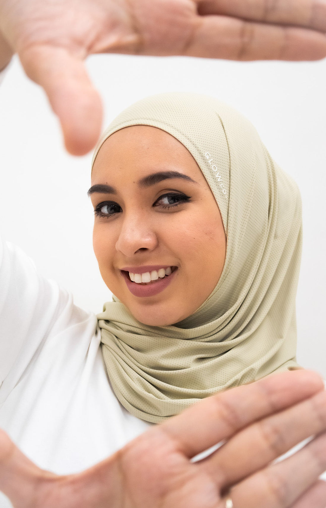 Sports Hijabs GLOWco Exclusive Air Mesh Tri Scarf