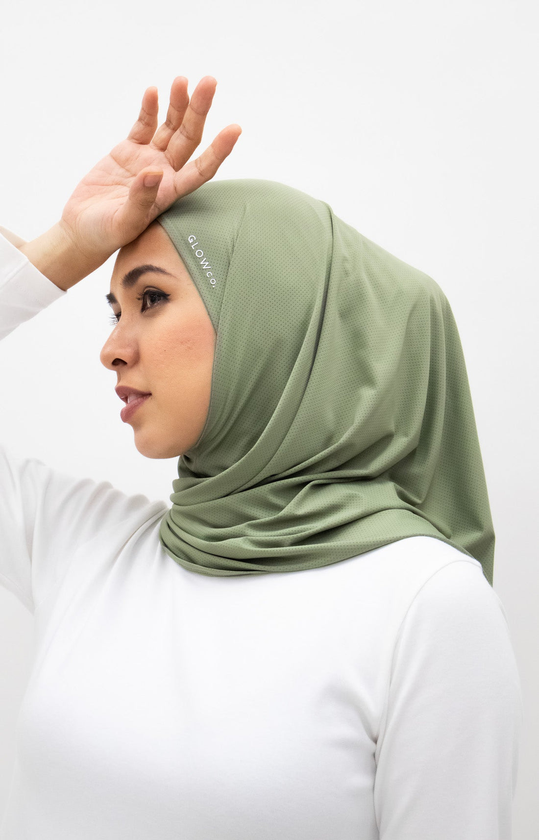 Sports Hijabs GLOWco Exclusive Air Mesh Tri Scarf