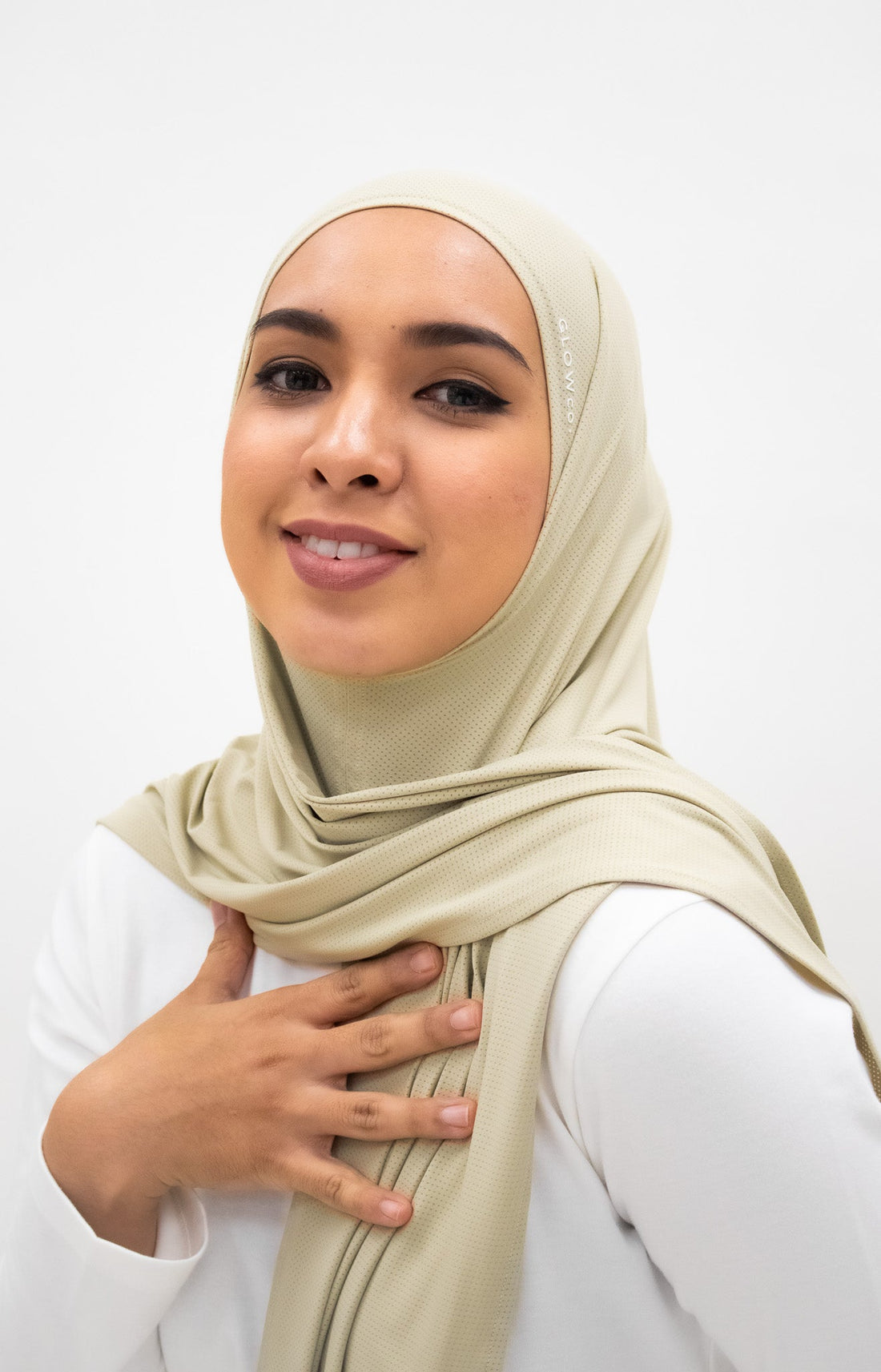 Sports Hijabs GLOWco Exclusive Air Mesh Tri Scarf