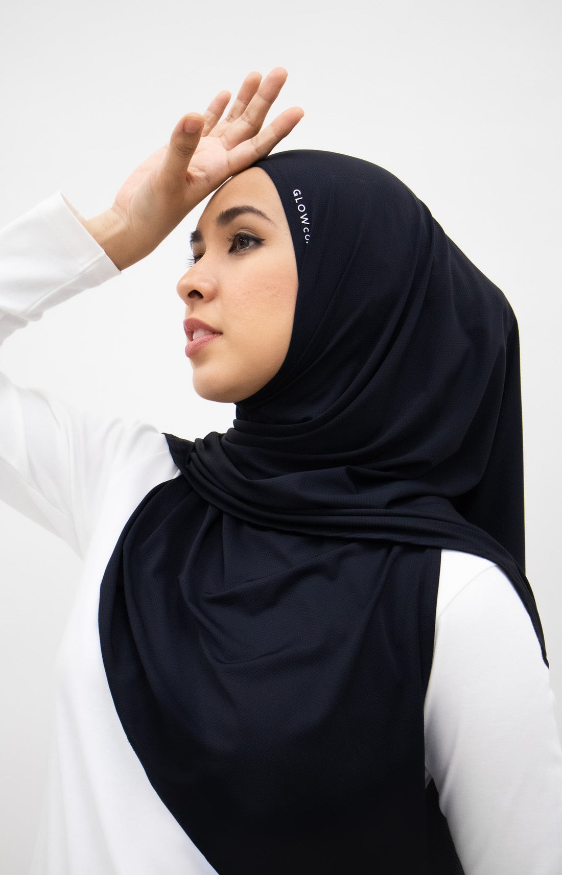 Sports Hijabs GLOWco Exclusive Air Mesh Tri Scarf