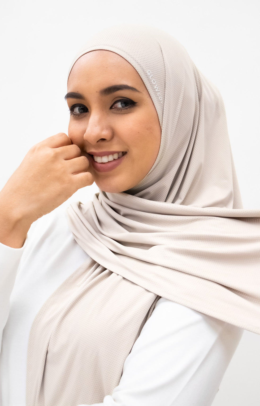 Sports Hijabs GLOWco Exclusive Air Mesh Tri Scarf