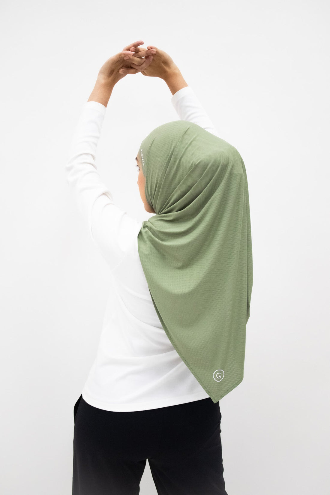 Sports Hijabs GLOWco Exclusive Air Mesh Tri Scarf