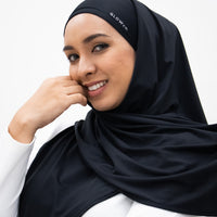 Sports Hijabs GLOWco Exclusive Air Waffle Instant Tri Scarf (With Inner)