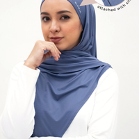 Sports Hijabs GLOWco Exclusive Air Waffle Instant Tri Scarf (With Inner)