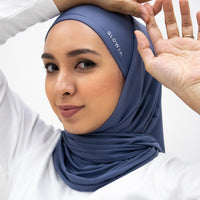 Sports Hijabs GLOWco Exclusive Air Waffle Instant Tri Scarf (With Inner)