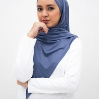 Sports Hijabs GLOWco Exclusive Air Waffle Instant Tri Scarf (With Inner)