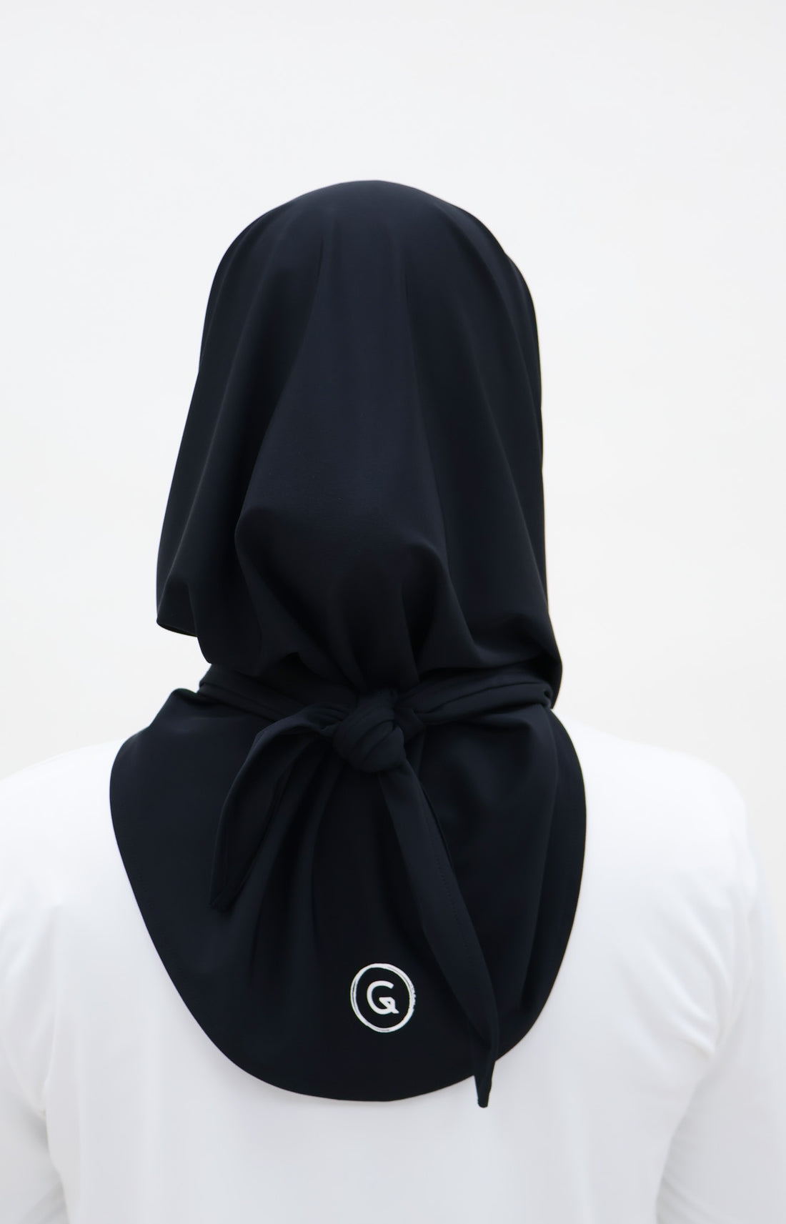Swimwear GLOWco Exclusive AquaGrip Swim Tri Scarf in Black