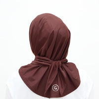 Swimwear GLOWco Exclusive AquaGrip Swim Tri Scarf in Wine Red