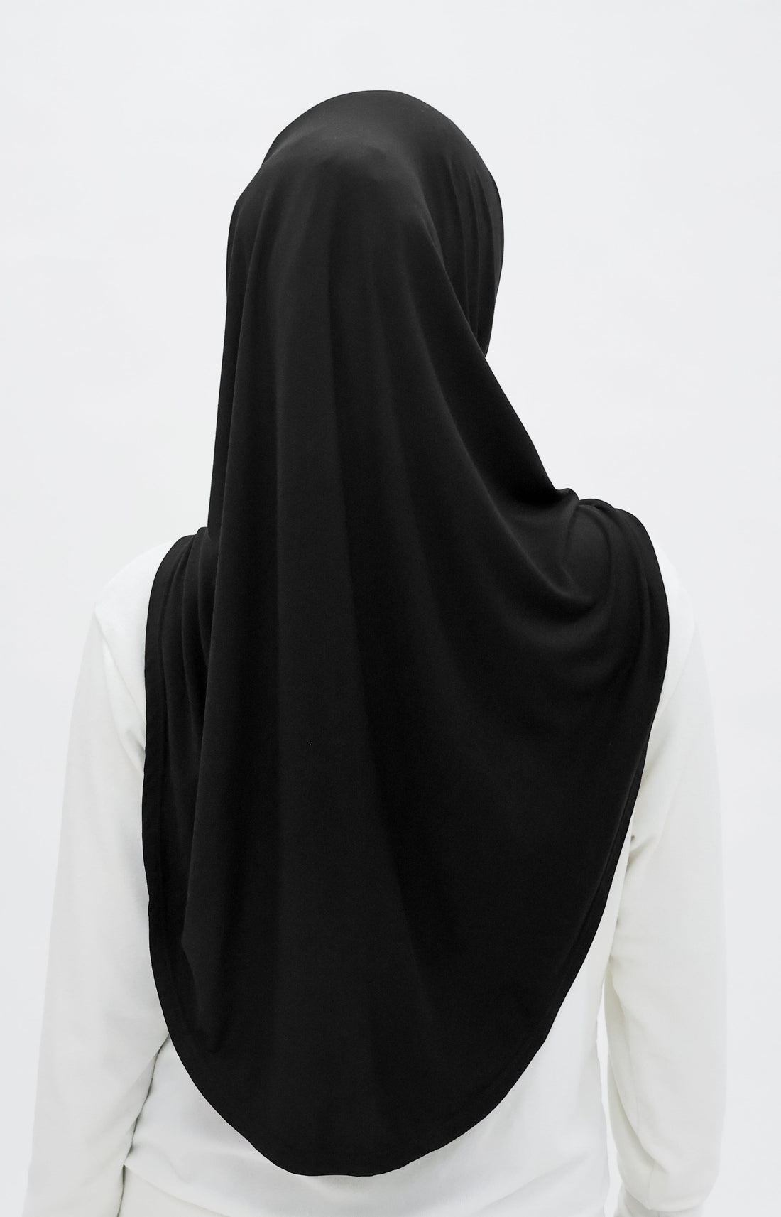 Everyday Hijabs GLOWco Exclusive Bamboo Butterfly Tri Scarf in Black