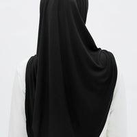 Everyday Hijabs GLOWco Exclusive Bamboo Butterfly Tri Scarf in Black