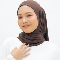 Everyday Hijabs GLOWco Exclusive Bamboo Butterfly Tri Scarf in Oak
