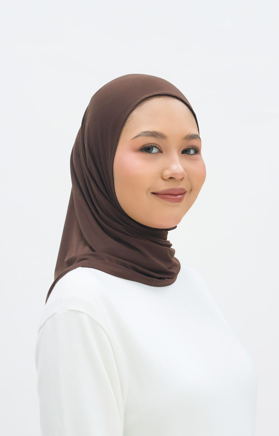 Everyday Hijabs GLOWco Exclusive Bamboo Butterfly Tri Scarf in Oak