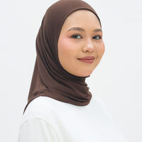 Everyday Hijabs GLOWco Exclusive Bamboo Butterfly Tri Scarf in Oak