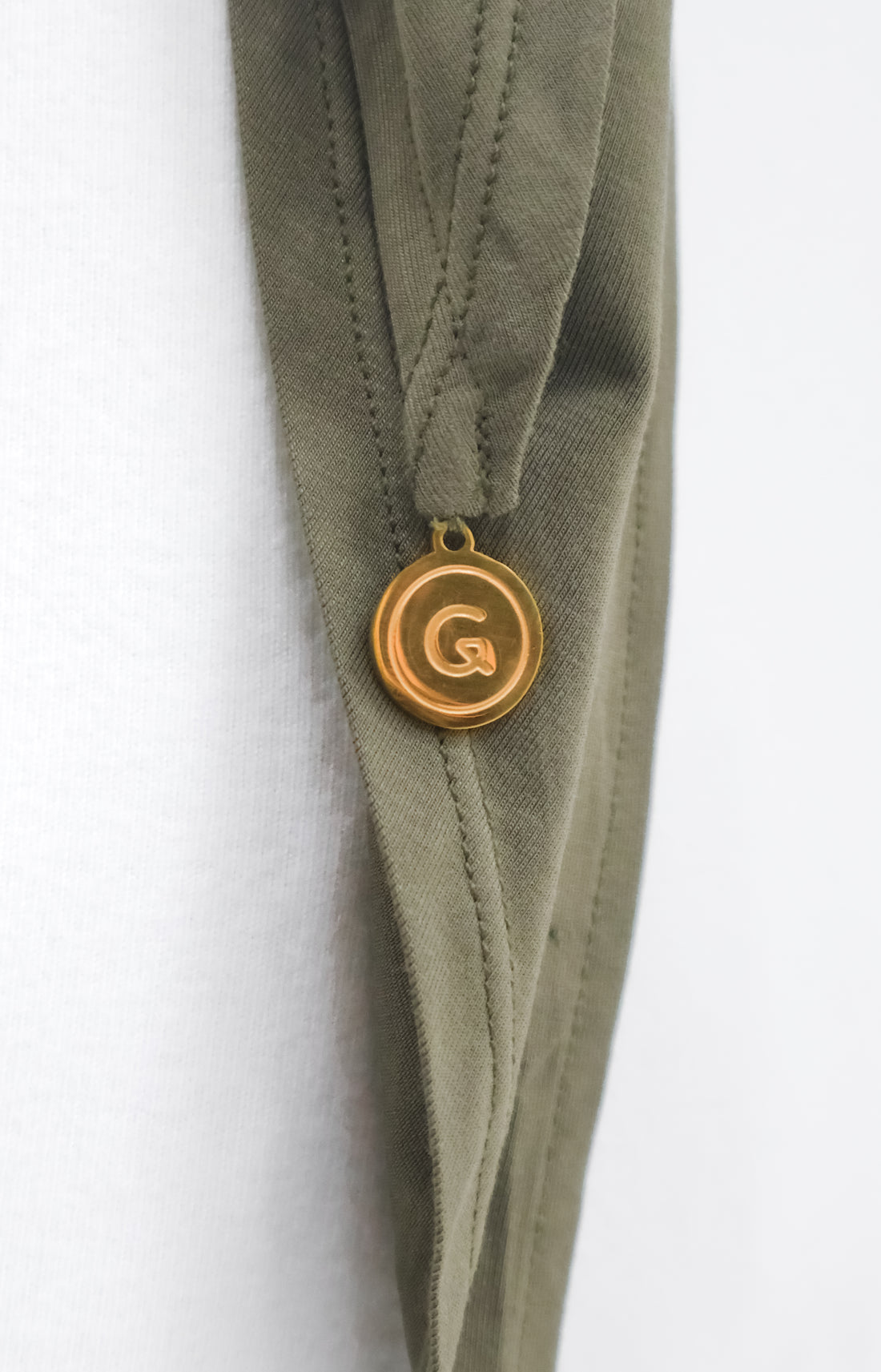 Everyday Hijabs GLOWco Exclusive Bamboo Butterfly Tri Scarf in Olive