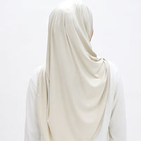 Everyday Hijabs GLOWco Exclusive Bamboo Butterfly Tri Scarf in Oyster