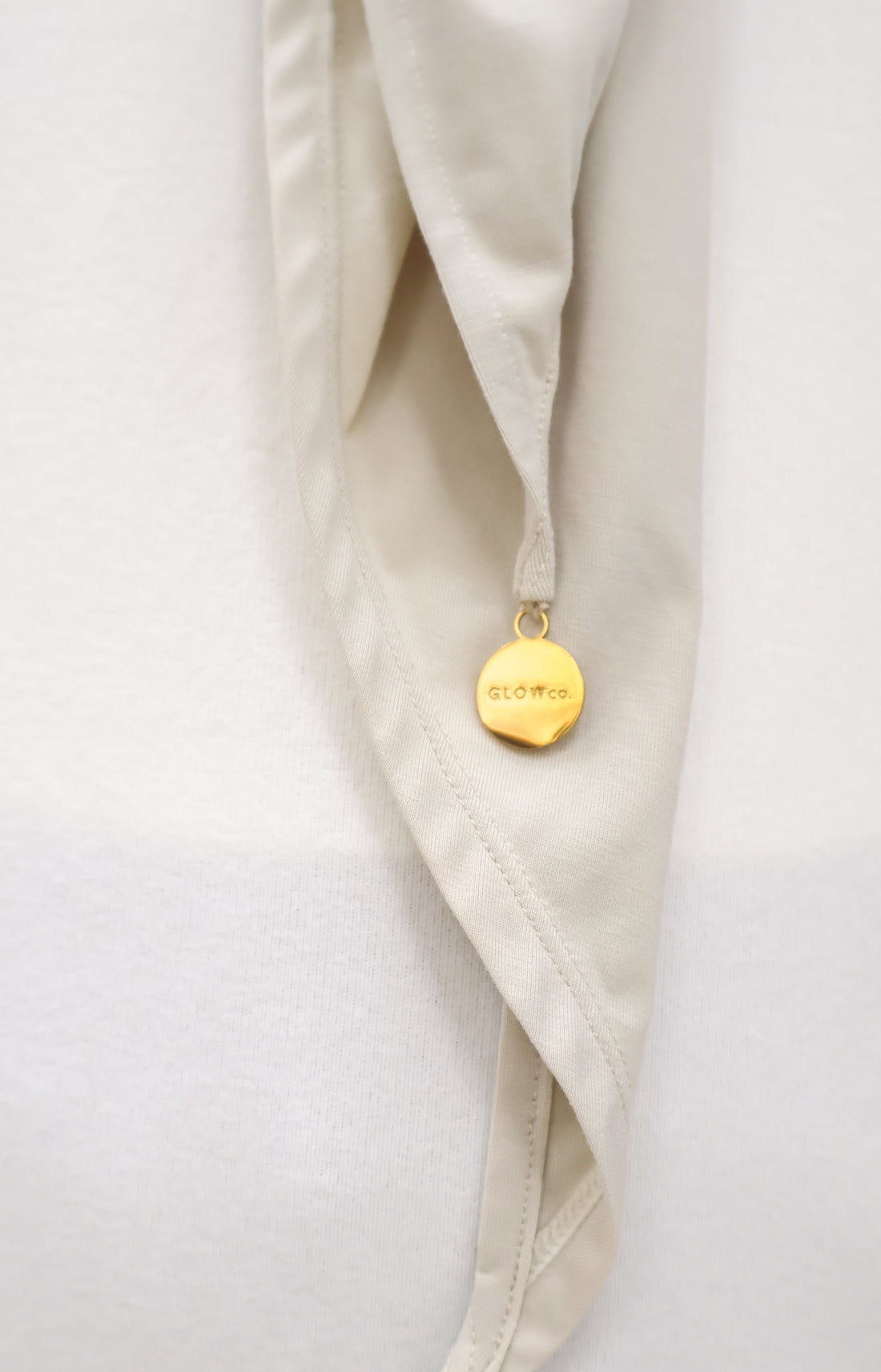 Everyday Hijabs GLOWco Exclusive Bamboo Butterfly Tri Scarf in Oyster