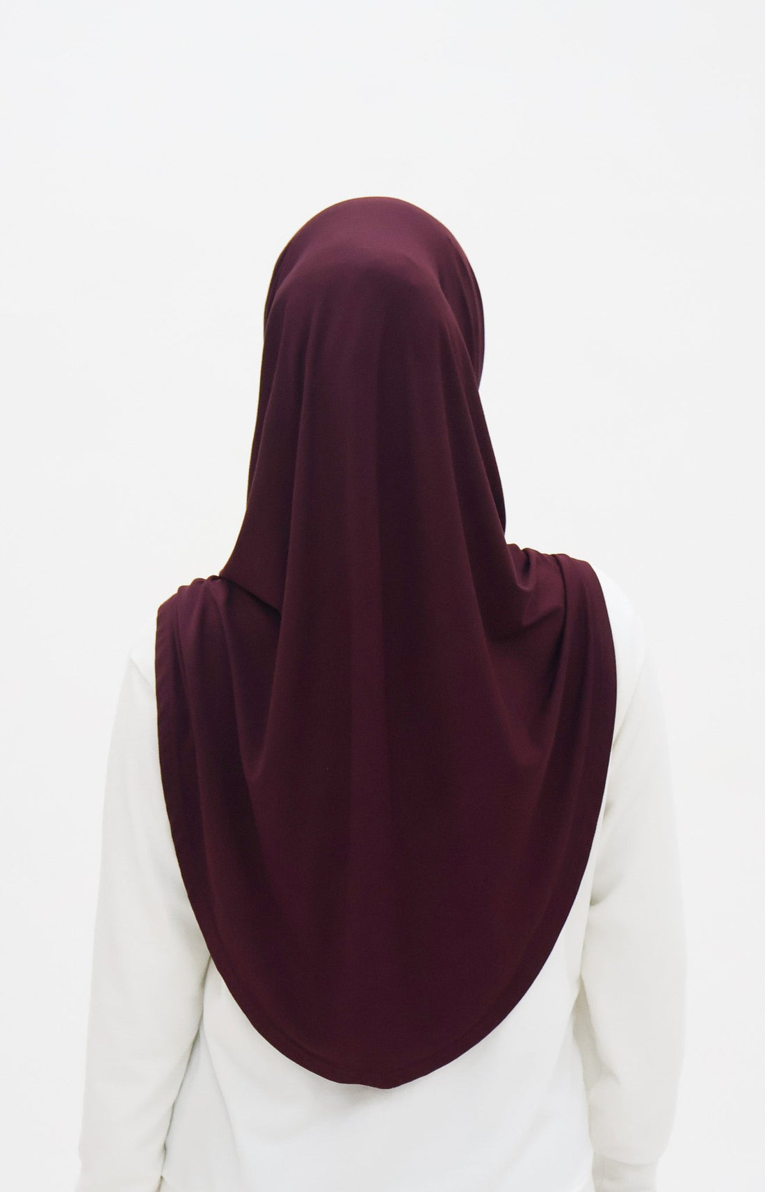 Everyday Hijabs GLOWco Exclusive Bamboo Butterfly Tri Scarf in Plum