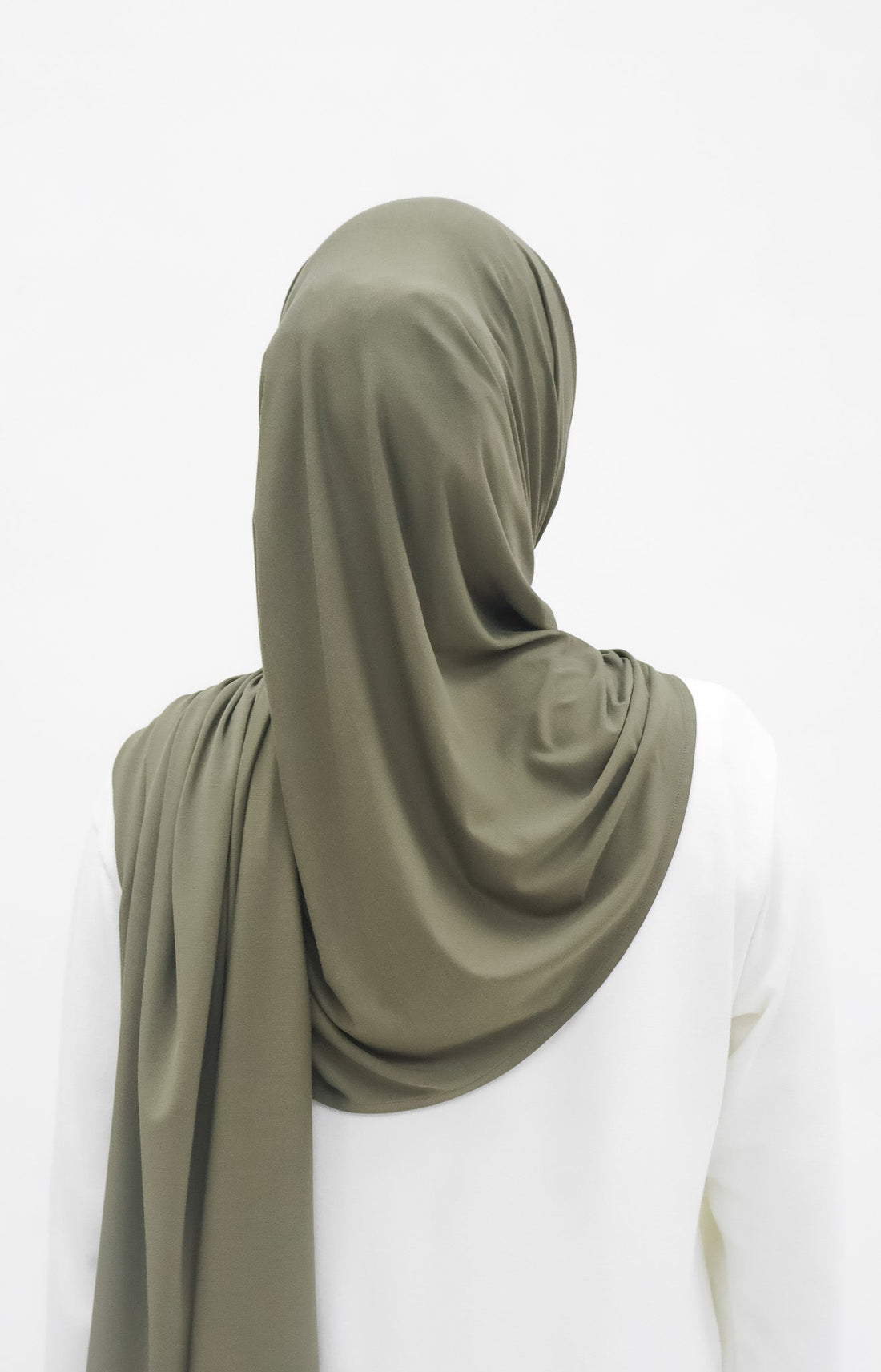 Everyday Hijabs GLOWco Exclusive Bamboo Lazy Shawl in Olive