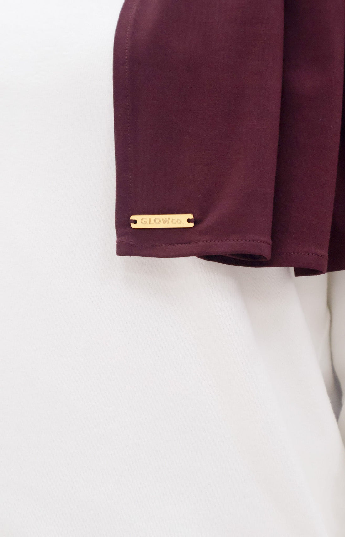 Everyday Hijabs GLOWco Exclusive Bamboo Lazy Shawl in Plum