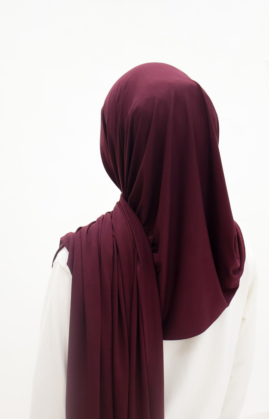Everyday Hijabs GLOWco Exclusive Bamboo Lazy Shawl in Plum