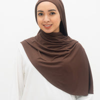 Everyday Hijabs GLOWco Exclusive Bamboo Shawl (with inner) in Oak