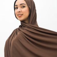 Everyday Hijabs GLOWco Exclusive Bamboo Shawl (with inner) in Oak