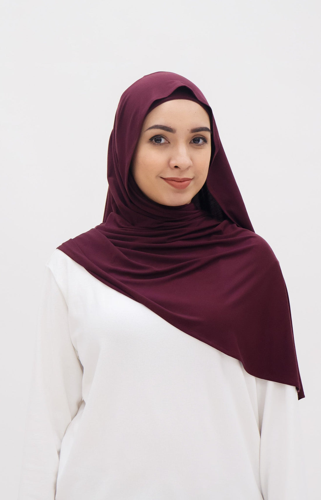 Everyday Hijabs GLOWco Exclusive Bamboo Shawl (with inner) in Plum