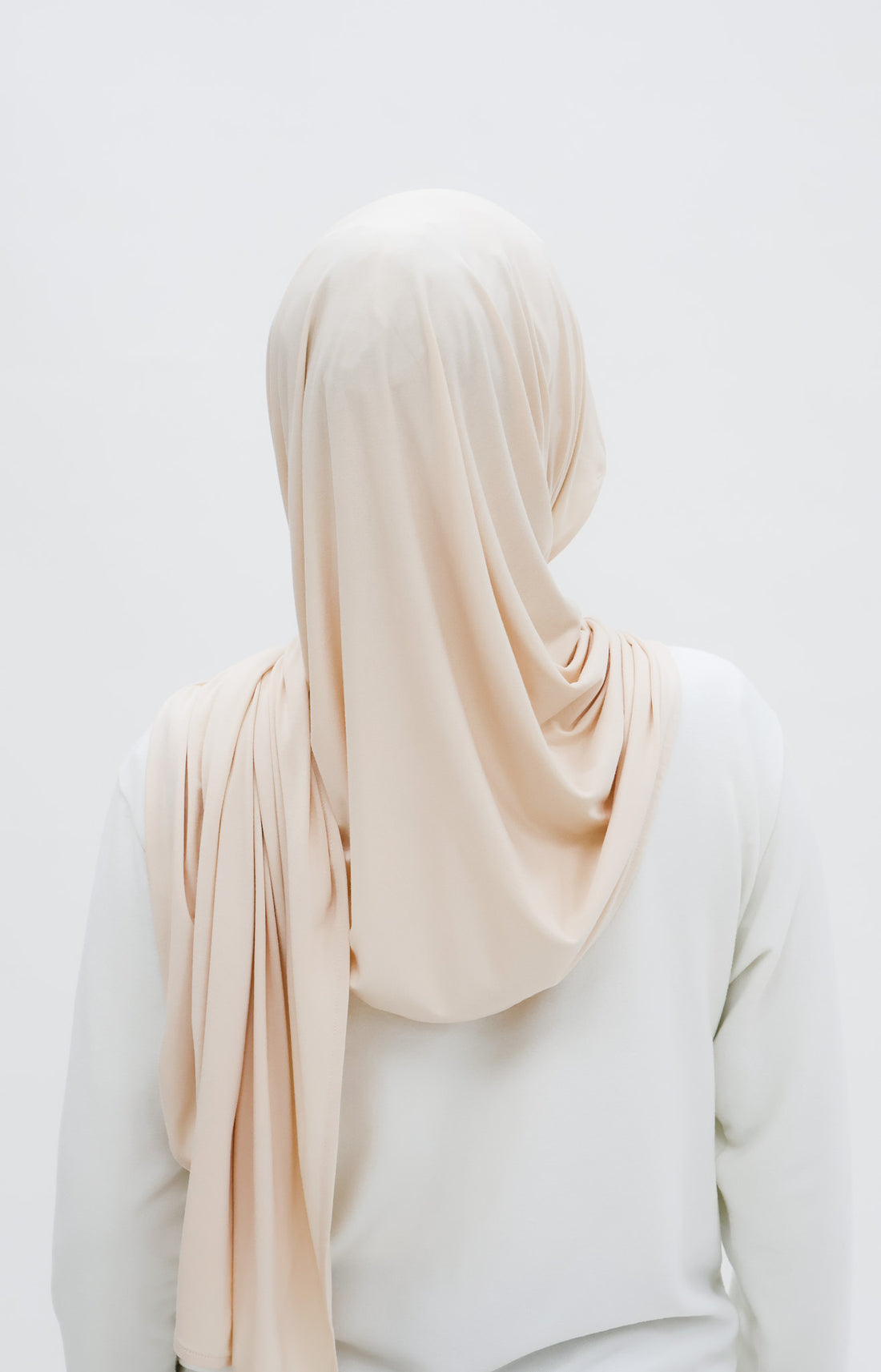 Everyday Hijabs GLOWco Exclusive Bamboo Shawl (with inner) in Soft Peach
