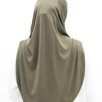 Everyday Hijabs GLOWco Exclusive Bamboo Slip-on Maxi in Olive