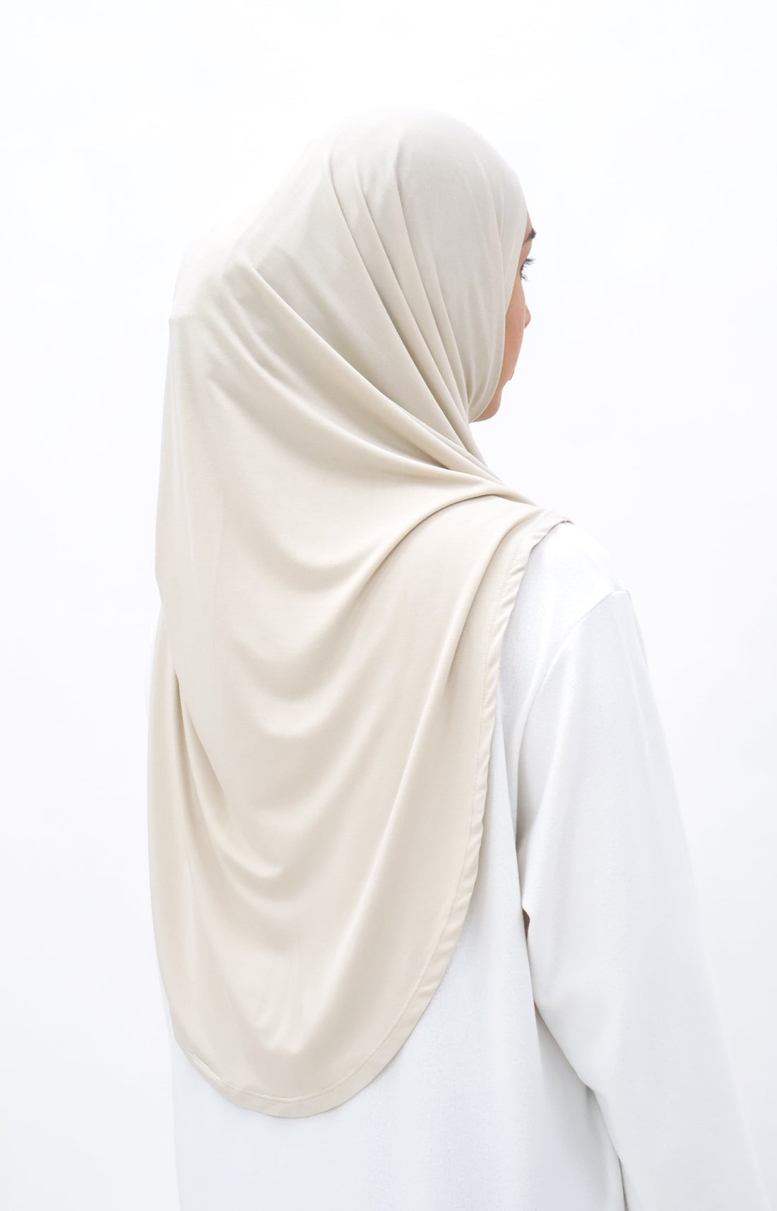 Everyday Hijabs GLOWco Exclusive Bamboo Slip-on Maxi in Oyster