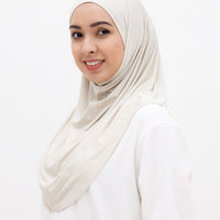 Everyday Hijabs GLOWco Exclusive Bamboo Slip-on Maxi in Oyster