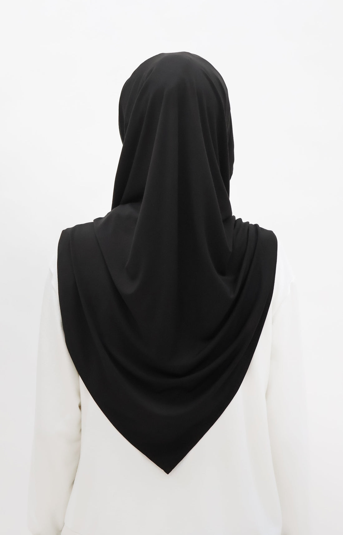 Everyday Hijabs GLOWco Exclusive Bamboo Tri Scarf (with inner) in Black