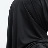 Everyday Hijabs GLOWco Exclusive Bamboo Tri Scarf (with inner) in Black
