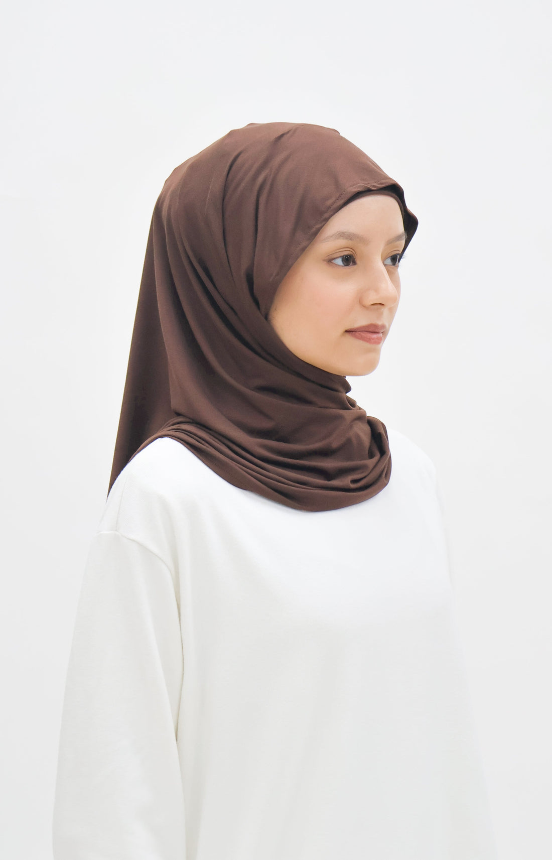 Everyday Hijabs GLOWco Exclusive Bamboo Tri Scarf (with inner) in Oak