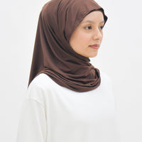 Everyday Hijabs GLOWco Exclusive Bamboo Tri Scarf (with inner) in Oak