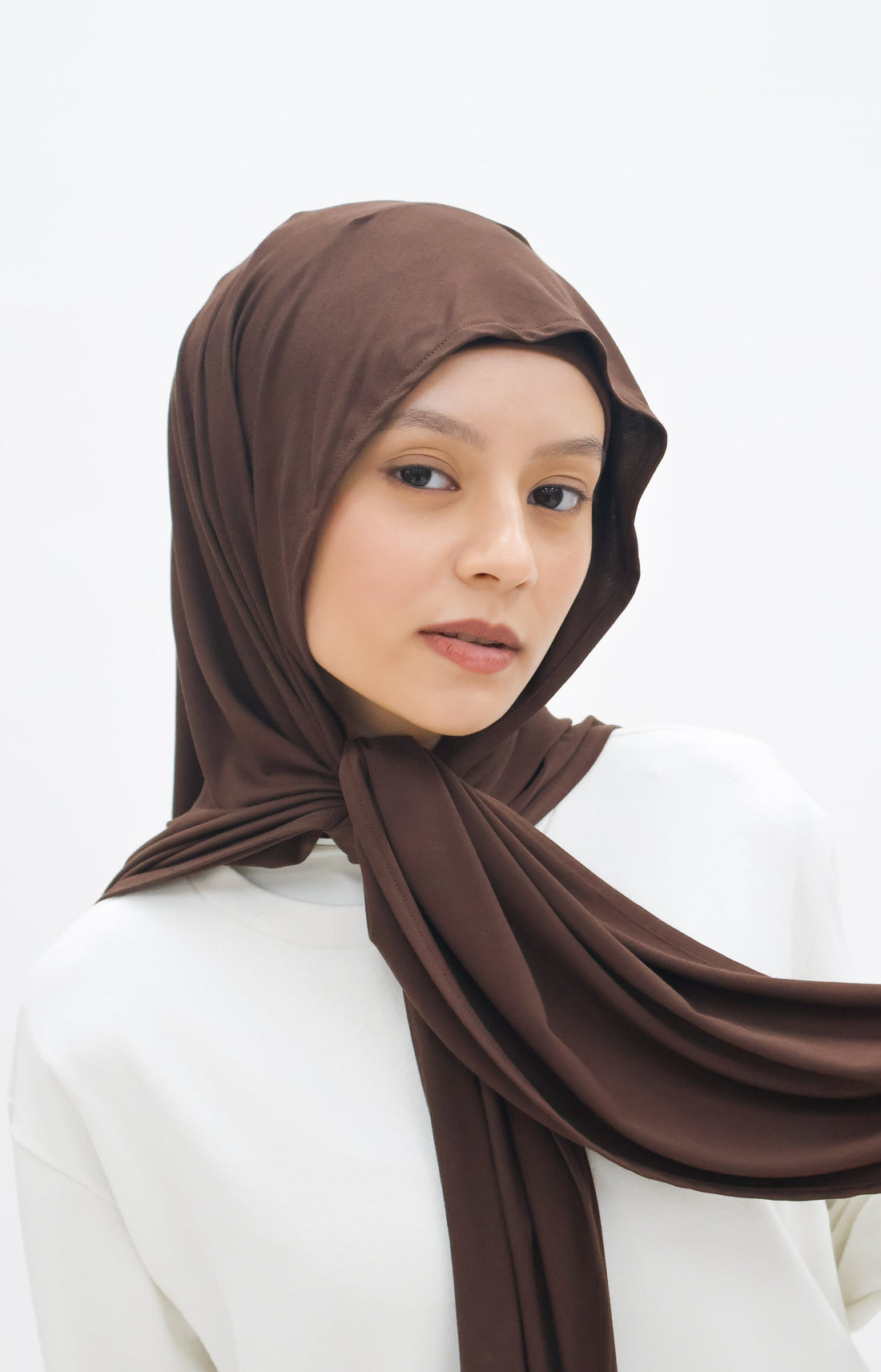 Everyday Hijabs GLOWco Exclusive Bamboo Tri Scarf (with inner) in Oak