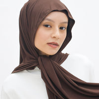 Everyday Hijabs GLOWco Exclusive Bamboo Tri Scarf (with inner) in Oak