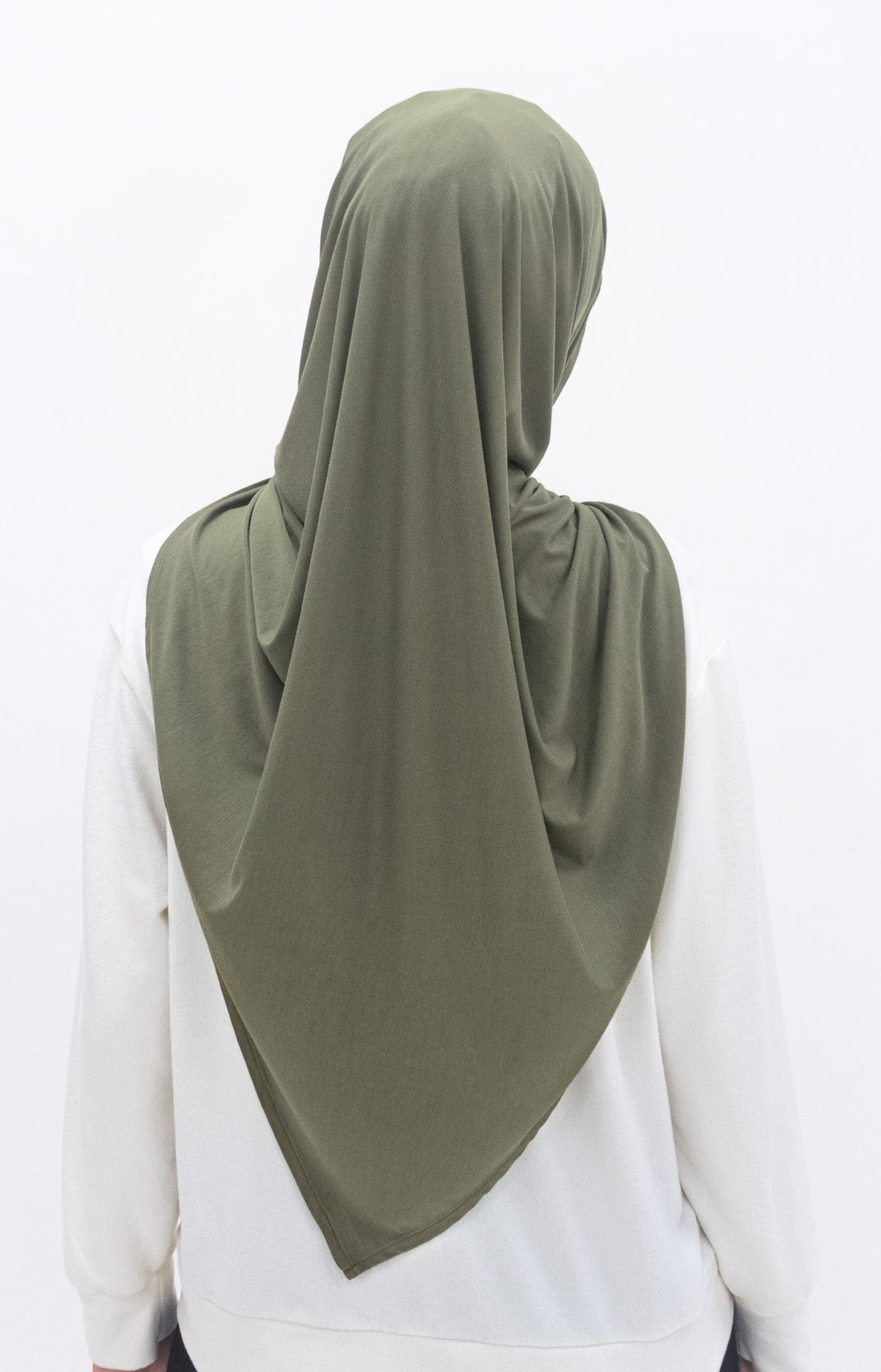 Everyday Hijabs GLOWco Exclusive Bamboo Tri Scarf (with inner) in Olive