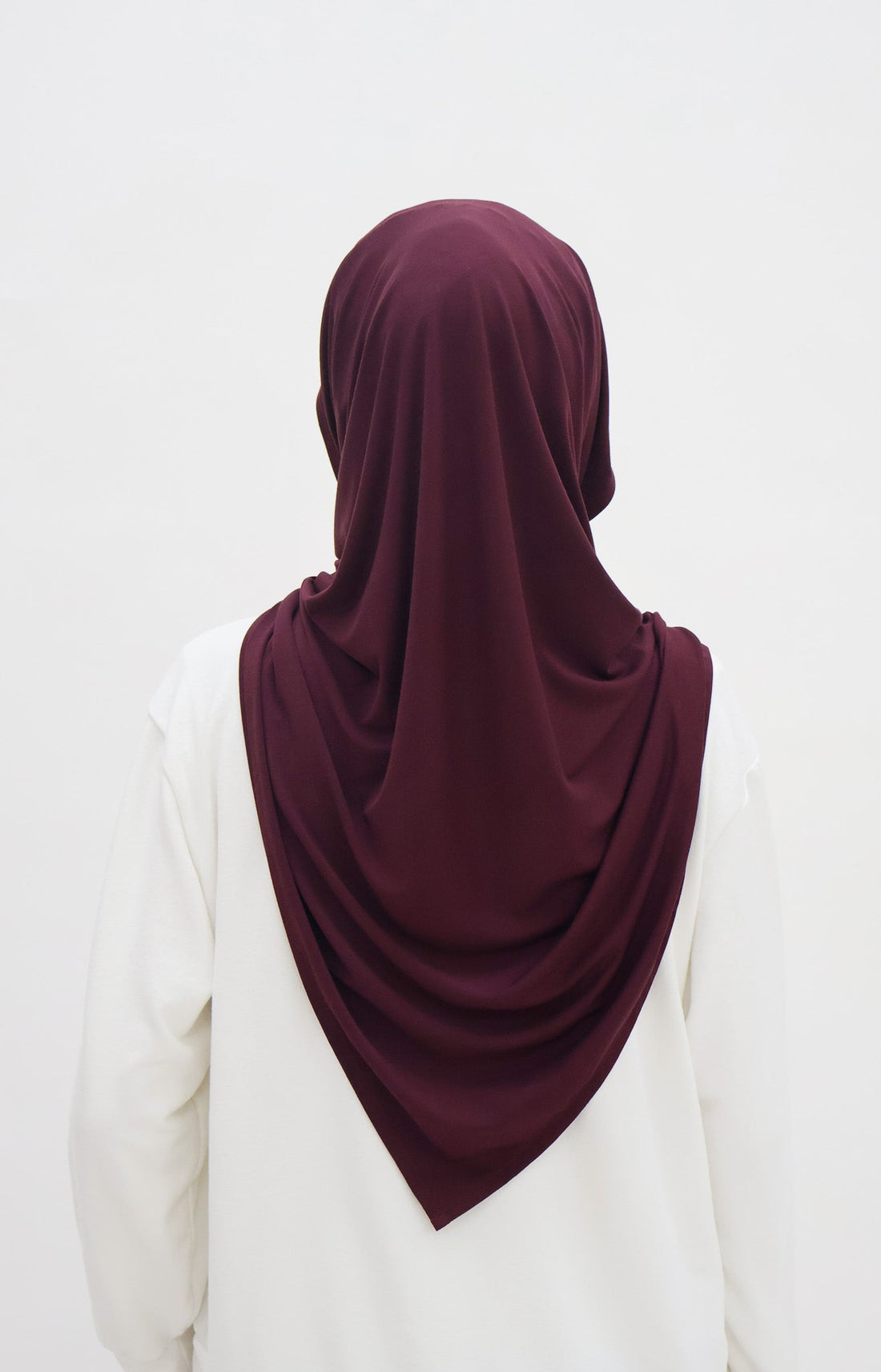 Everyday Hijabs GLOWco Exclusive Bamboo Tri Scarf (with inner) in Plum