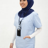 Sports Hijabs GLOWco Exclusive Essential Glow Hijab in Navy Blue