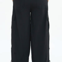 Bottoms GLOWco Exclusive Everyday Street Cargo Pants in Black