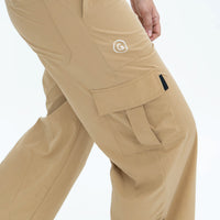 Bottoms GLOWco Exclusive Everyday Street Cargo Pants in Khaki