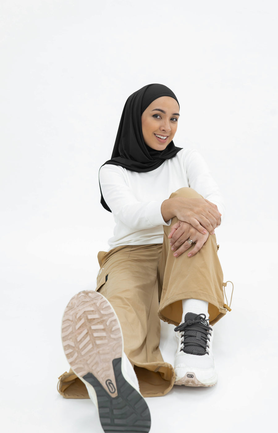 Bottoms GLOWco Exclusive Everyday Street Cargo Pants in Khaki