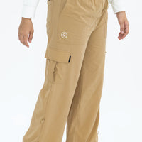 Bottoms GLOWco Exclusive Everyday Street Cargo Pants in Khaki