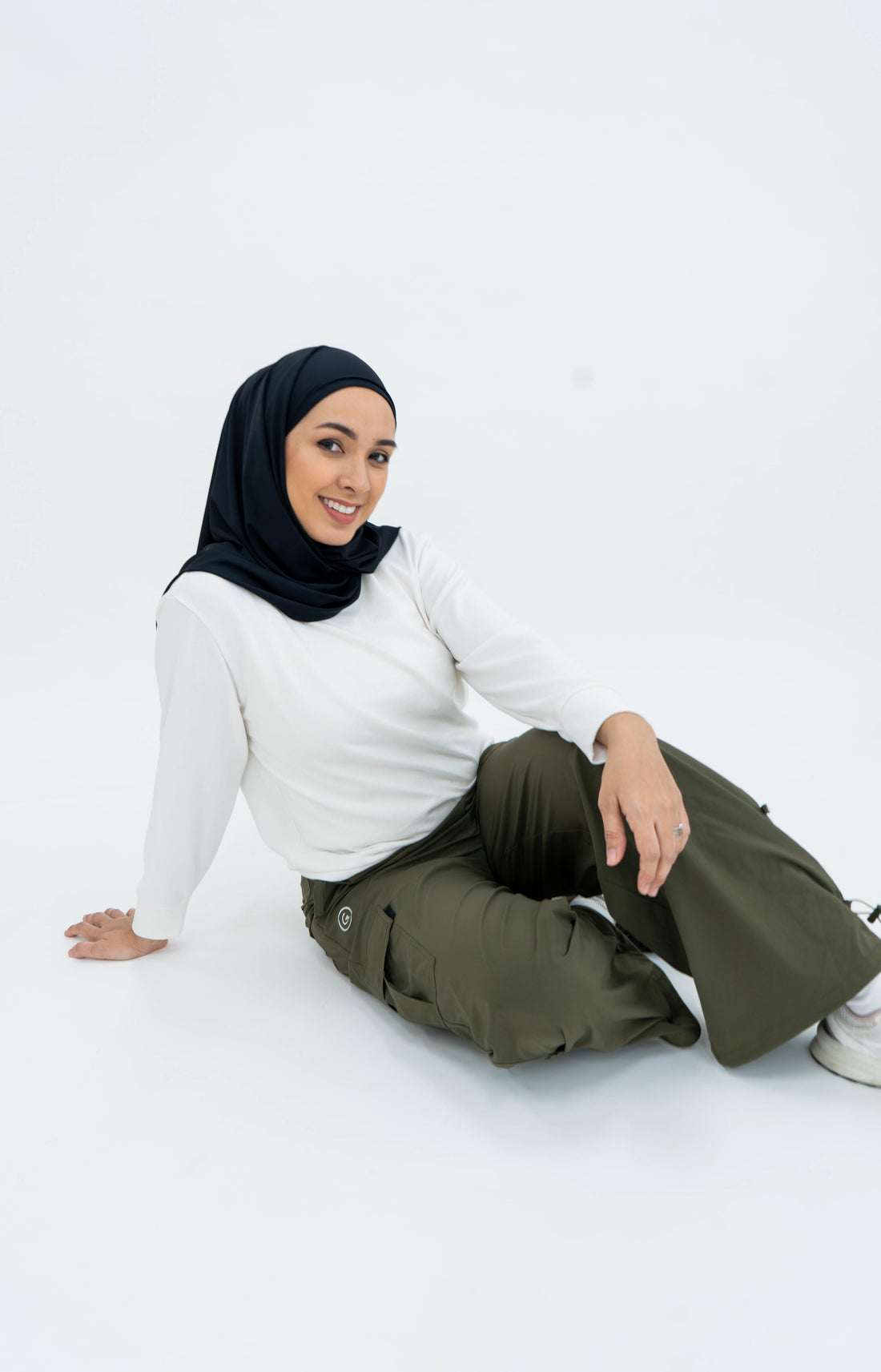 Bottoms GLOWco Exclusive Everyday Street Cargo Pants in Olive