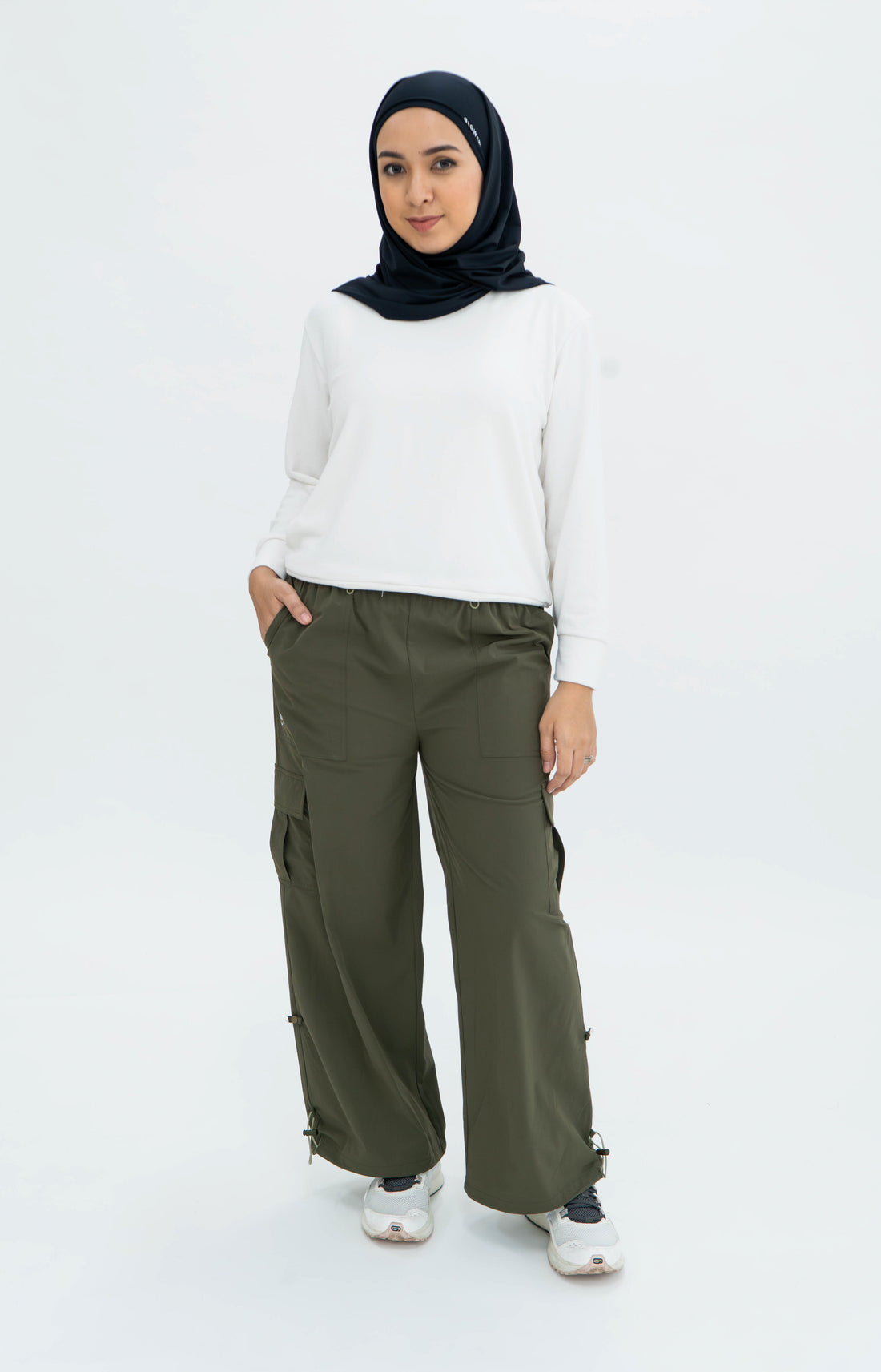 Bottoms GLOWco Exclusive Everyday Street Cargo Pants in Olive