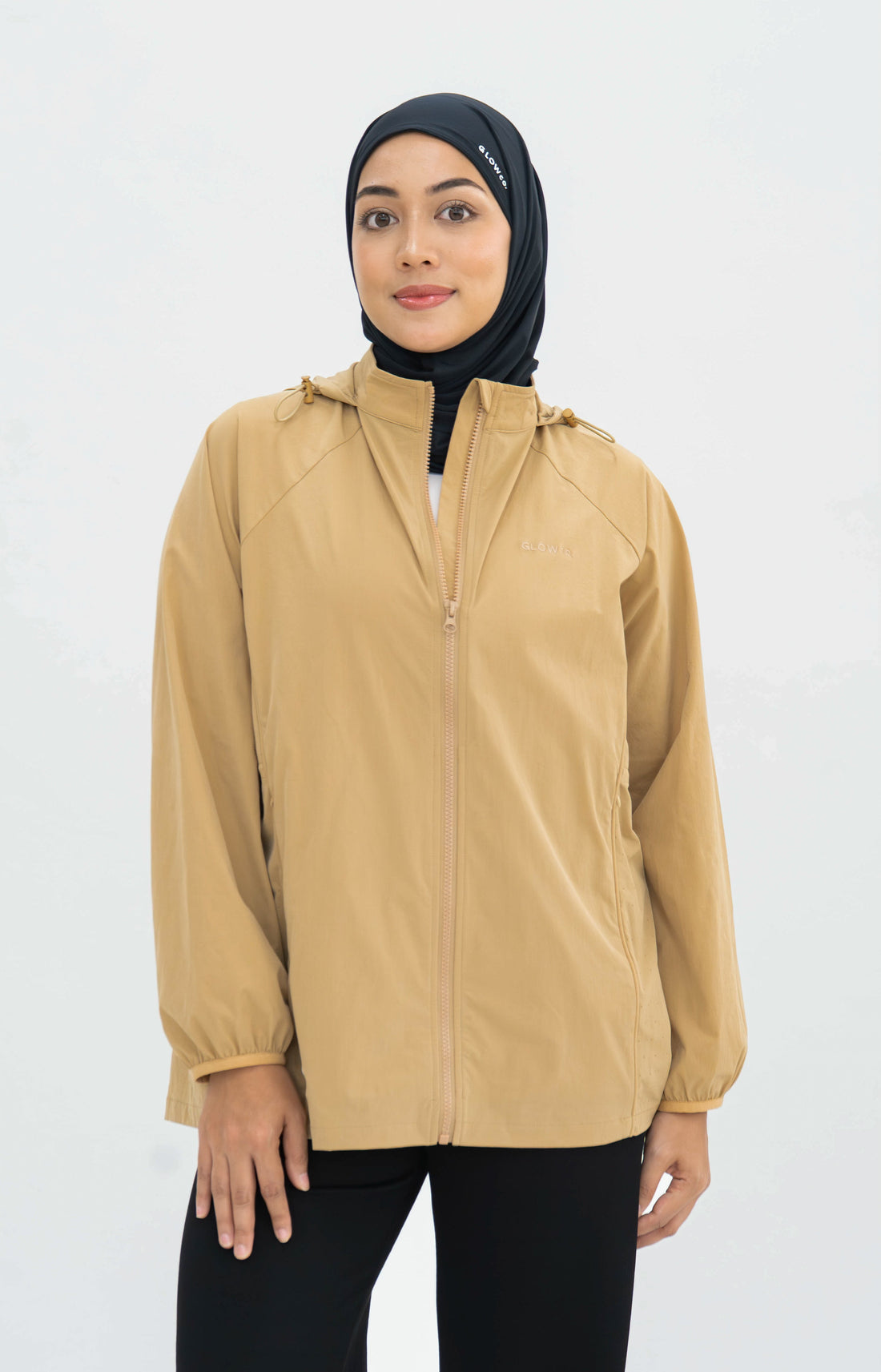 Tops GLOWco Exclusive Everyday Street Parka in Khaki