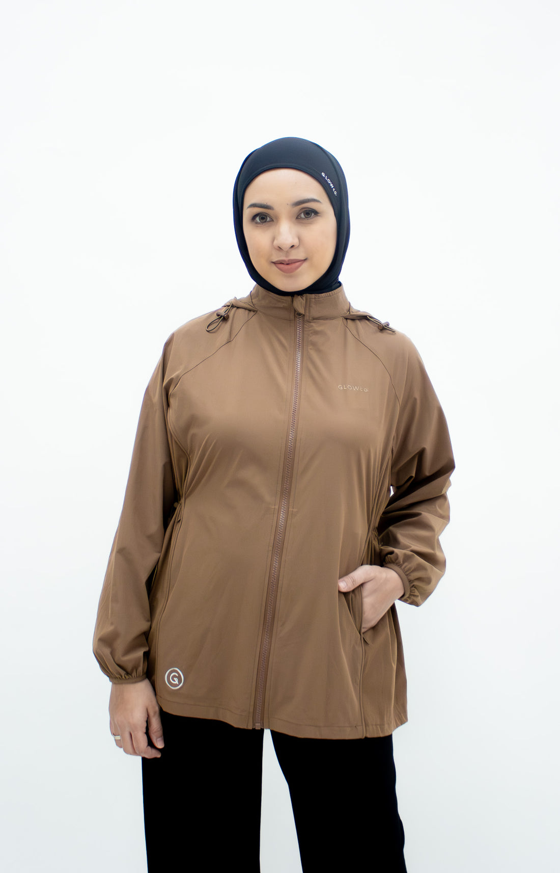 Tops GLOWco Exclusive Everyday Street Parka in Mocha