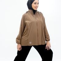 Tops GLOWco Exclusive Everyday Street Parka in Mocha
