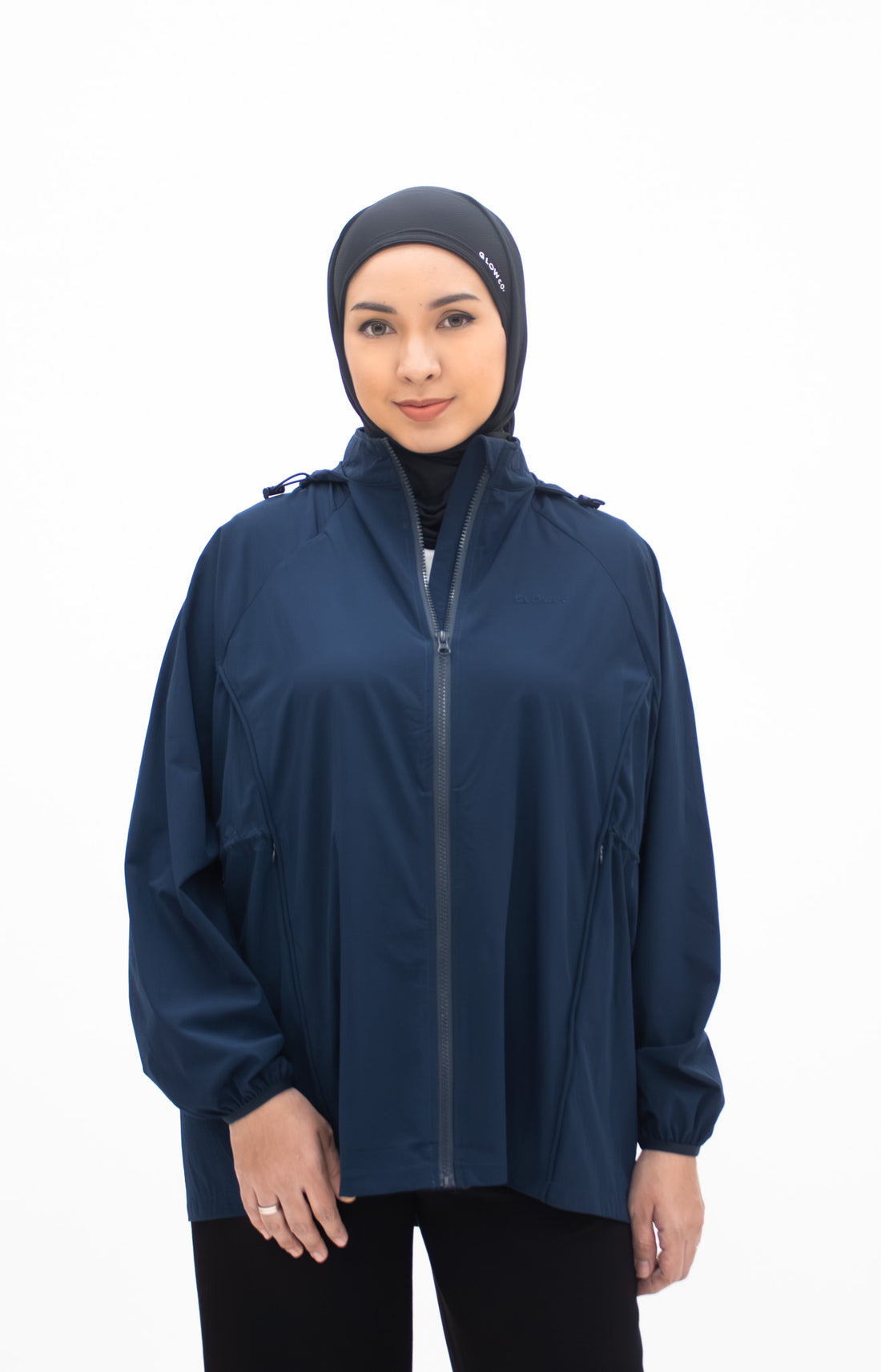 Tops GLOWco Exclusive Everyday Street Parka in Navy